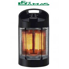 STUFA IN FIBRA DI CARBONIO 700 W MOD."360°"